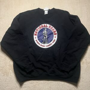 Vintage 90s National Guard ‘Always There, Always Ready’ Spellout Sweatshirt USA